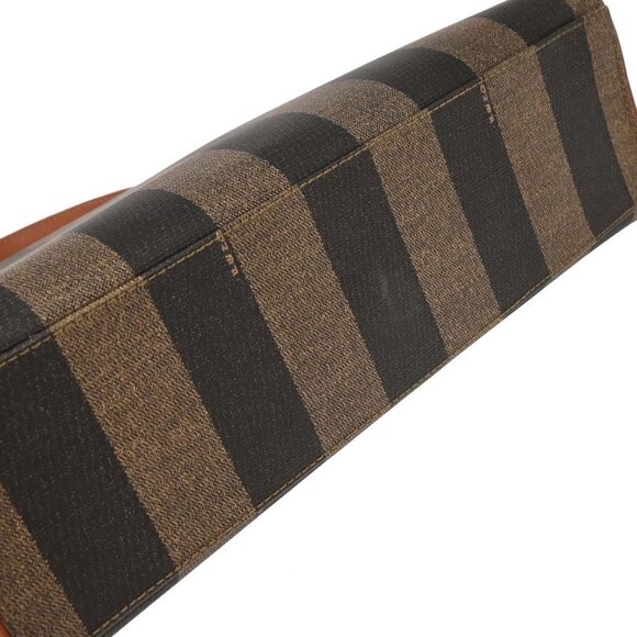 Fendi Black PVC Pequin 2way Handbag - Picture 10 of 12